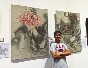  ?? — THO XIN YIN/The Star ?? Artist Calvin Chua will be on hand for a live demo at the Malaysian Watercolou­r Space in Petaling Jaya on Feb 11.