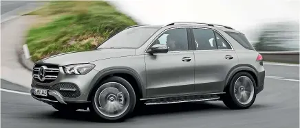  ??  ?? Truly new GLE (or M-class as we used to call it) has been a long time coming. Previous-gen still related to Jeep Grand Cherokee.