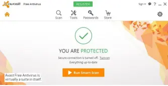  ??  ?? Avast Free Antivirus is virtually a suite in itself.