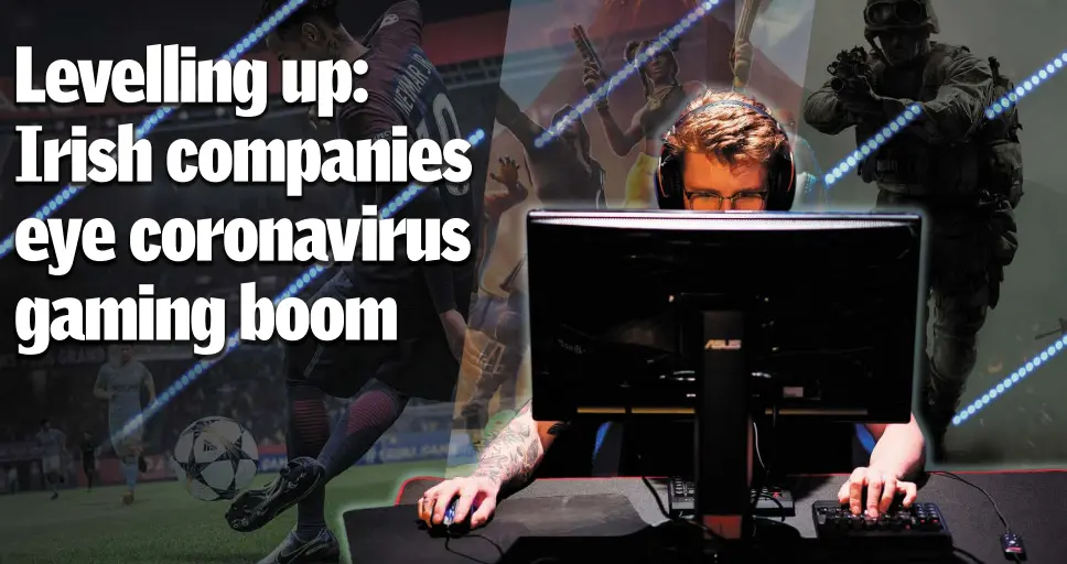  ??  ?? E-sports tournament­s, and games such as Fifa 2020 and League of Legends, have become increasing­ly popular since lockdown measures were introduced across the globe in response to Covid-19