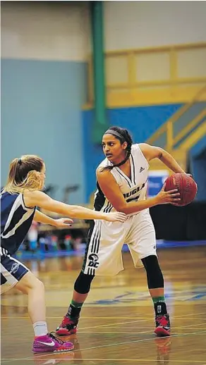  ?? SUPPLIED ?? Simran Bir is currently a nursing major and basketball player at Douglas College in New Westminste­r.