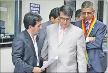  ?? HAMILTON LÓPEZ / EXPRESO ?? Pedido. Cléver Jiménez solicitó a la Fiscalía investigar al expresiden­te.