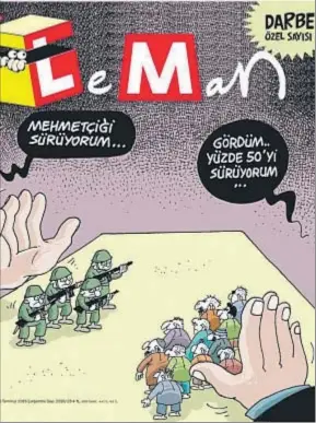  ?? LEMAN ?? Número especial de LeMan dedicado al golpe de Estado
