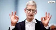  ??  ?? Tim Cook