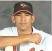  ??  ?? Con los Orioles en 2004.