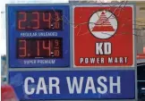  ?? MIKE DE SISTI / MILWAUKEE JOURNAL SENTINEL ?? A gas station at S. 23rd St. and W. Greenfield Ave. charges $2.34 a gallon Wednesday.