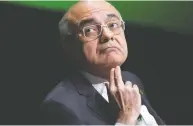  ?? CHRIS YOUNG / REUTERS FILES ?? “When there has been a major downturn that has resulted in dislocatio­n, TD has taken advantage of it,”
says TD chief executive Bharat Masrani.