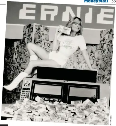  ?? Picture: ?? Random: The old Ernie machine from the 1970s. We are now on Generation 5