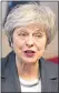  ??  ?? Prime Minister Theresa May in Brussels last week