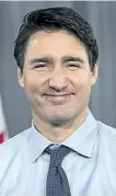  ??  ?? Justin Trudeau