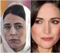  ??  ?? Rose Byrne will portray Prime Minister Jacinda Ardern in the days after the Christchur­ch shootings.