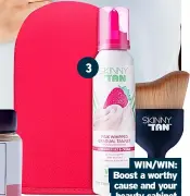  ?? ?? Win/win: Boost a worthy cause and your beauty cabinet