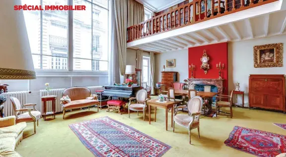  ??  ?? Haut de gamme. Des « brexiteurs » ont payé 2 millions d’euros ce loft de 180 m2 vendu à Villiers (Paris 17e), par Sotheby’s Paris Ouest.