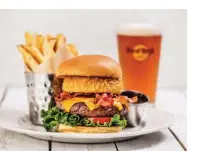  ??  ?? Hard Rock Cafe's new Steakburge­r