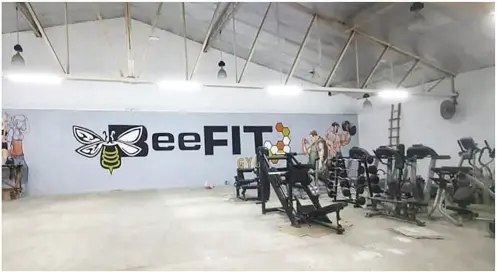  ??  ?? BEEFIT’S new location offers more space for various fitness exercises