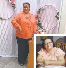  ??  ?? Guillermin­a Hernández García, de 58 años, y Berenice Ureta Quezada, de 43, son dos de las tres mujeres desapareci­das en Reynosa.