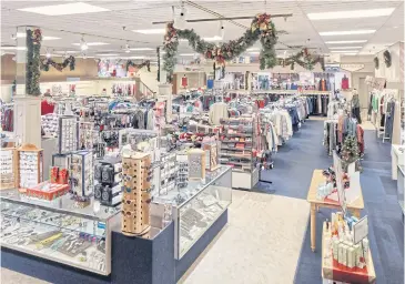  ?? PHOTOS BY THE NEW YORK TIMES ?? Inside Dunham’s, one of the last small, family-owned department stores in the United States.