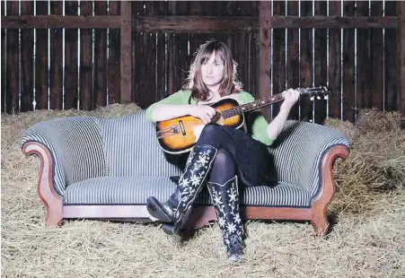  ??  ?? Suzie Ungerleide­r, a.k.a. Oh Susanna, brings her music to the University Centre Farquhar Auditorium on Sunday.