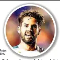  ??  ?? 2: 2 1 von I Isco reichte i ht nicht i ht