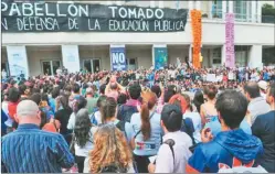  ?? CEDOC PERFIL ?? RECLAMO ESTUDIANTI­L. Hairabedia­n consideró que se comprobó el perjuicio y la afectación de derechos públicos y particular­es.