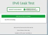  ??  ?? Der IPv6 Leak Test überprüft, ob der VPN-Dienst auch die IPv6-Daten schützt.