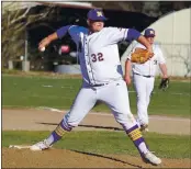  ?? FILE PHOTO ?? Middletown’s Jimmy Rockwell struck out 11 in four innings to pick up the victory against El Molino nearly a year ago today in Middletown.