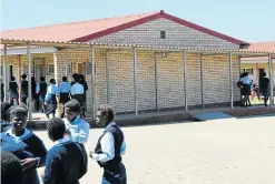  ?? Picture: LOUISE CARTER ?? SCHOOL’S OUT: Ikamva Lesizwe Combined School, where a teacher has been accused of striking a pupil on two separate incidents