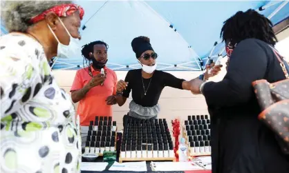  ??  ?? A new type of venture capital fund would use government money to invest in minority and women-owned businesses. Photograph: Octavio Jones/Getty Images