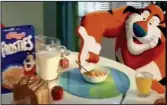  ??  ?? PESTER POWER: An ad for Kellogg’s Frosties