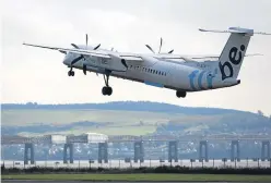  ??  ?? FlyBe wants to introduce flights between Dundee and Heathrow if plans for a third runway at the London airport are realised.