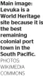  ?? PHOTOS: WIKIMEDIA COMMONS ?? Main image: Levuka is a World Heritage site because it is the best remaining colonial port town in the South Pacific.