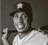  ?? Karen Warren / Staff photograph­er ?? Left fielder Michael Brantley is set up to make another run at free agency after this season.