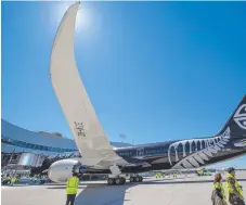  ??  ?? Air New Zealand has delayed delivery of new aircraft.