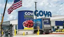  ?? Goya Foods ?? Goya Foods said it will launch an $80 million expansion of its facility in Brookshire.