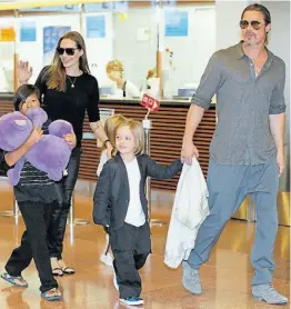  ?? EFE ?? Brangelina. Les decían en sus días felices. Ahora, cerca otra vez.