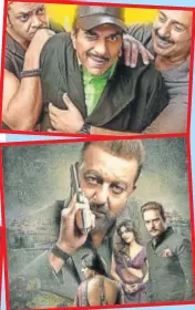  ??  ?? (Clockwise from top) Student Of The Year 2, Yamla Pagla Deewana: Phir Se, Saheb, Biwi Aur Gangster 3 will release a few years after the original. Race 3 (left) released five years after Race 2.