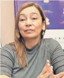  ??  ?? GRABACIÓN. Es un mensaje que la ministra le dejó en su teléfono