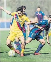  ?? FOTO: FCB ?? Kike Saverio (20) espera poder llegar al playoff