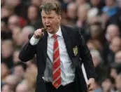  ??  ?? Louis van Gaal