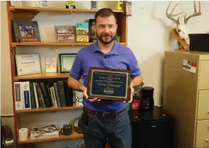  ?? (Special to The Commercial/University of Arkansas at Monticello) ?? Dr. Rocky Lindsey, an associate professor at the University of Arkansas at Monticello is the 2023 Arkansas Veterinari­an of the Year.