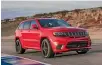  ??  ?? Jeep Grand Cherokee Trackhawk: new king of on-circuit off-roaders?