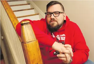  ?? JEAN LEVAC ?? Jesse McDonald, a rapper, has complained to Ottawa Fire Services about homophobic comments posted by a firefighte­r in a discussion on Facebook.