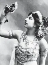  ??  ?? This undated file picture shows Dutch dancer and spy Margaretha Geertruida Zelle, better known as Mata Hari.