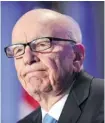  ??  ?? Rupert Murdoch