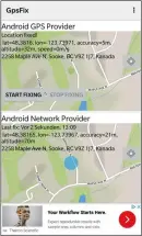  ??  ?? Tipp 1: Die App GPSFix hilft bei GPS-Zugriffspr­oblemen, zum Beispiel in ländlichen Regionen im Urlaub mit dem Huawei P30.