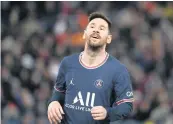  ?? FRANCK FIFE/AFP TNS ?? Rumors persist that Paris Saint-Germain star Lionel Messi might be interested in coming to Miami.