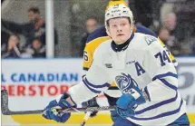  ?? TERRY WILSON OHL IMAGES ?? Owen Tippett of the Mississaug­a Steelheads received a five-game suspension after flipping a foam puck into the crowd during a recent game.