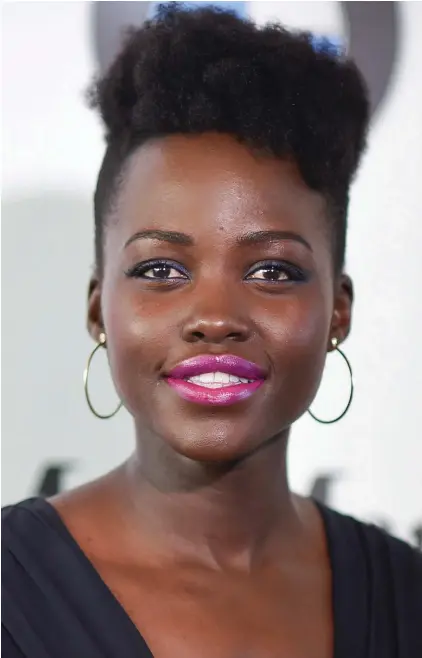  ??  ?? Lupita Nyong'o attends the Women In Film 2017 Crystal and Lucy Awards in Beverly Hills, Calif. Nyong’o became the lone public woman of color among Weinstein’s litany of accusers, writing in a New York Times op-ed last month that she had an unsettling...