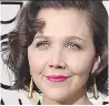  ??  ?? Maggie Gyllenhaal