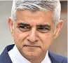  ?? ?? UNITED
Mayor Sadiq Khan